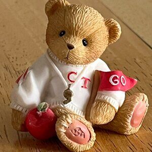 Cherished Teddies #477036 School Days GO Bear (Retired) - 1998 P. Hillman